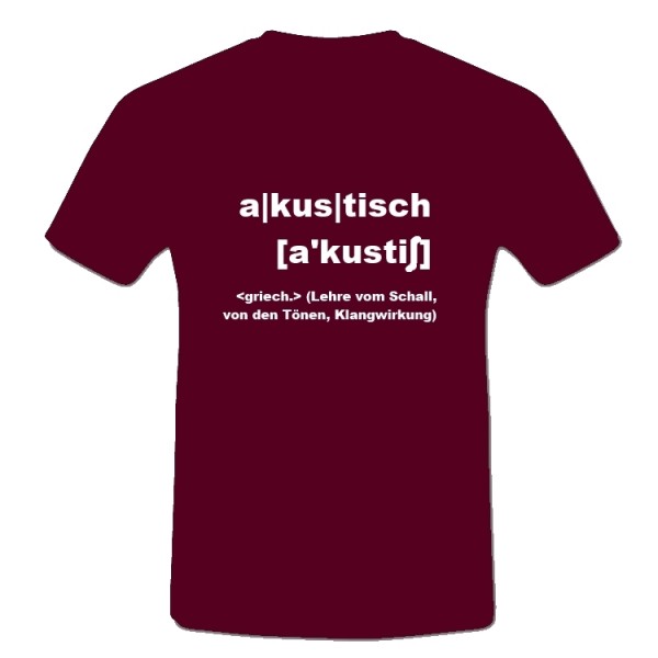 T-Shirt Akustik-Tour 2009/2010