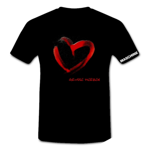 T-Shirt Große Herzen